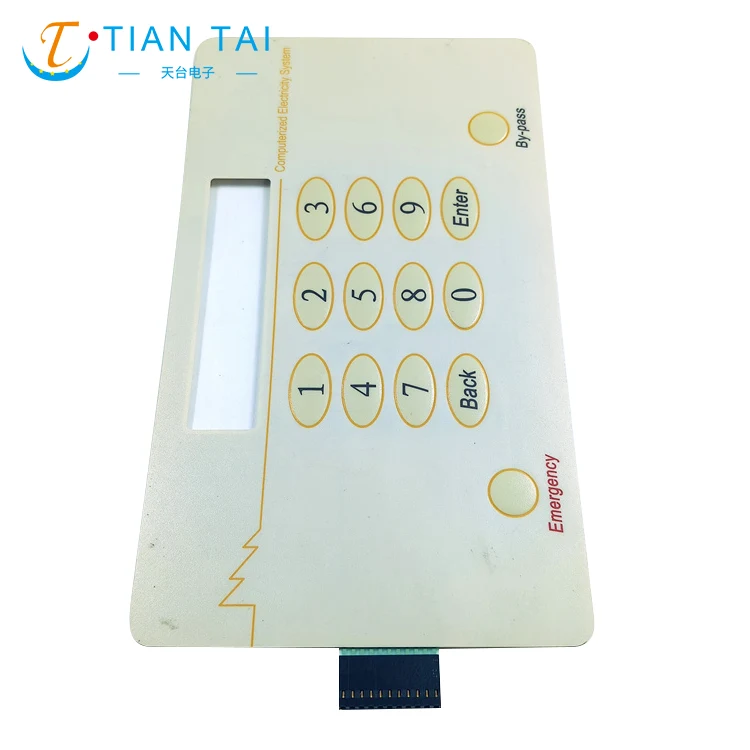 Gold-Plating Metal Dome Membrane Switch
