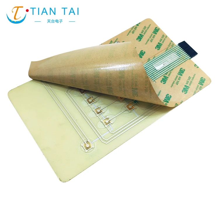 Gold-Plating Metal Dome Membrane Switch