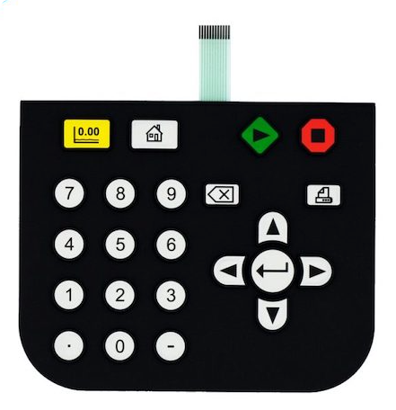 Silicone Keyboard Single Panel Toys Making Machine Module Membrane Switch